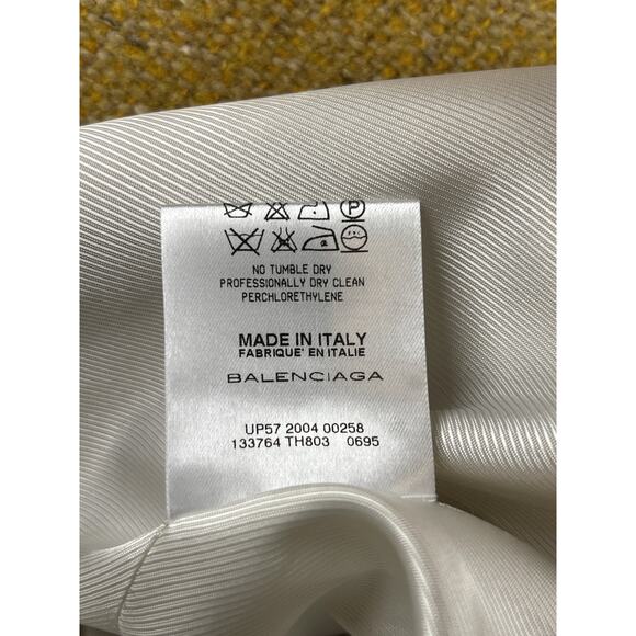 Authenticated Balenciaga Wool Blend Oversized Coat Jacket Chest 52 Retail $1500 - Picture 10 of 16